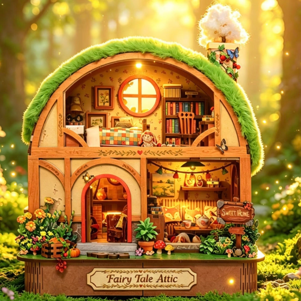 Fairy Tale Attic Miniature House