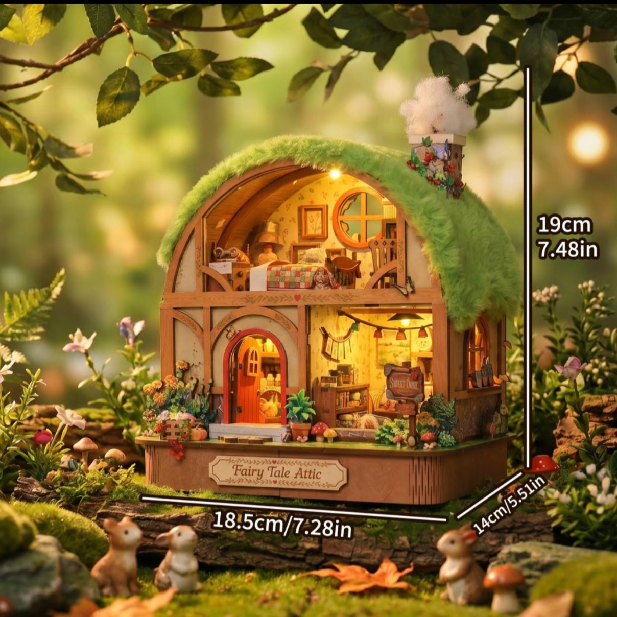 Fairy Tale Attic Miniature House