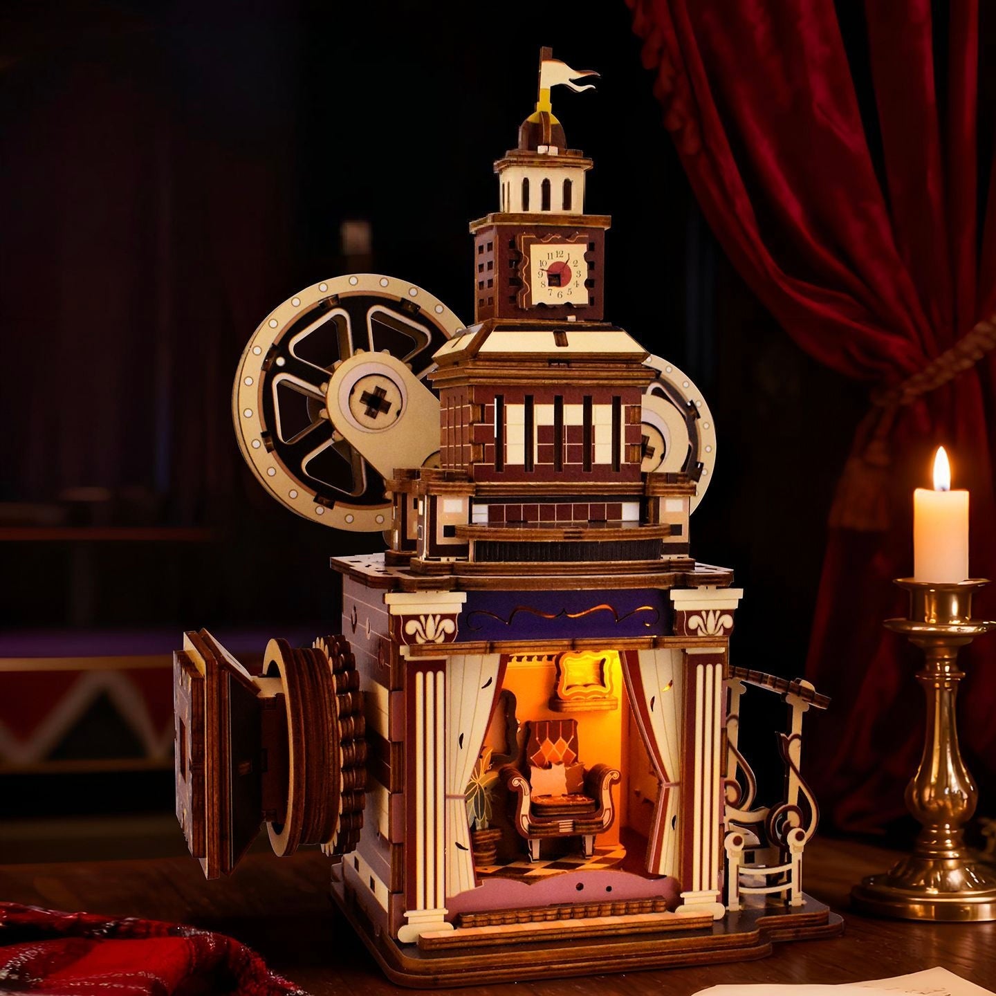 Theater Time 3D Wooden Puzzle