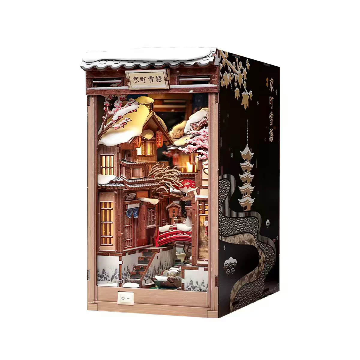 Kyoto Snow Whisper DIY Book Nook