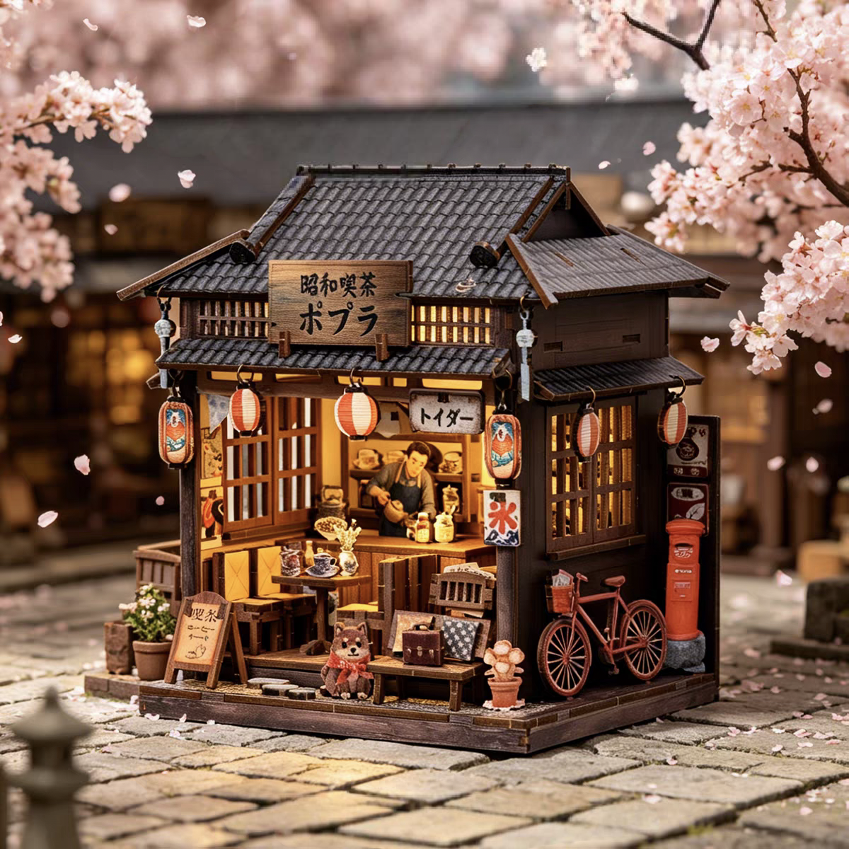 Showa Teahouse DIY Miniature House