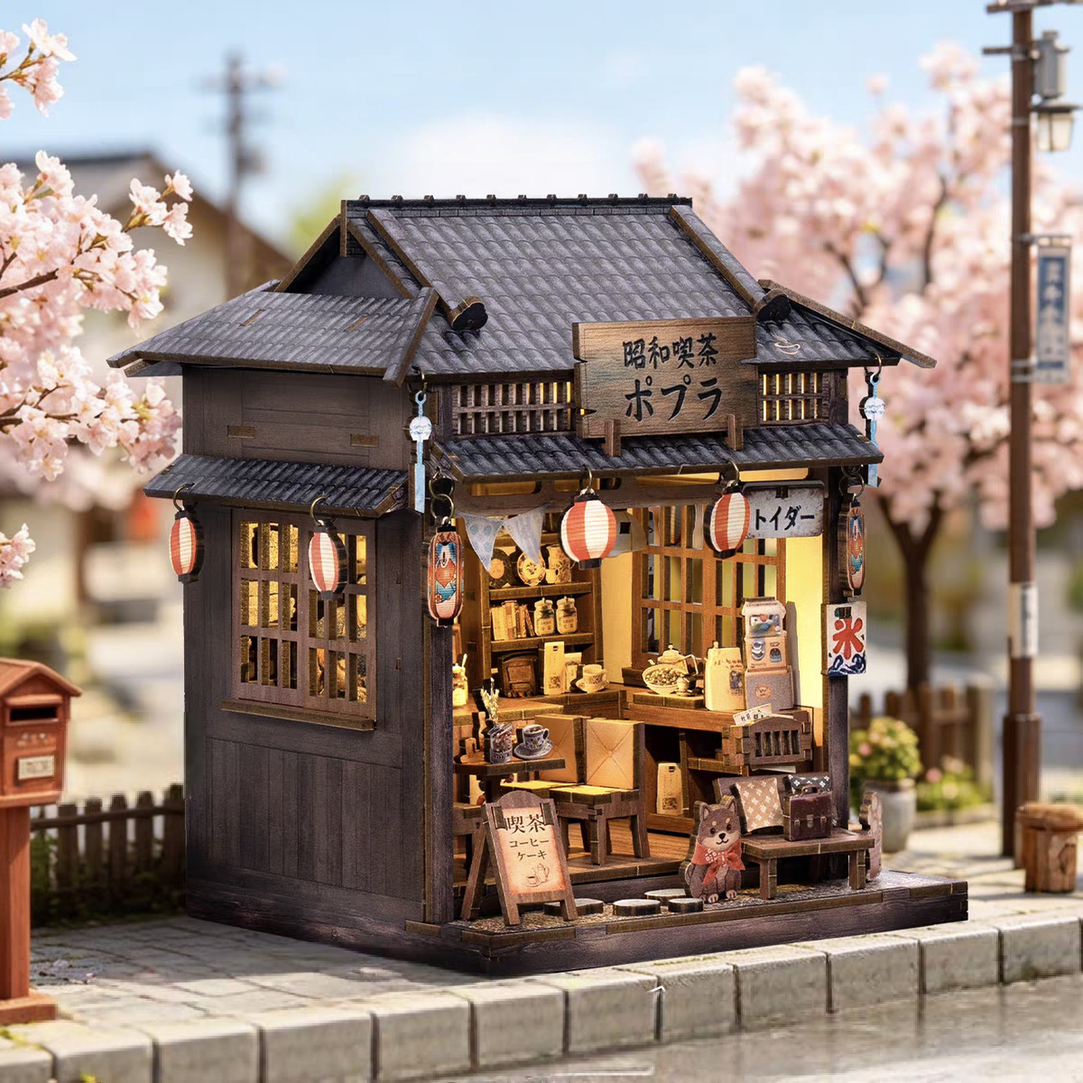 Showa Teahouse DIY Miniature House