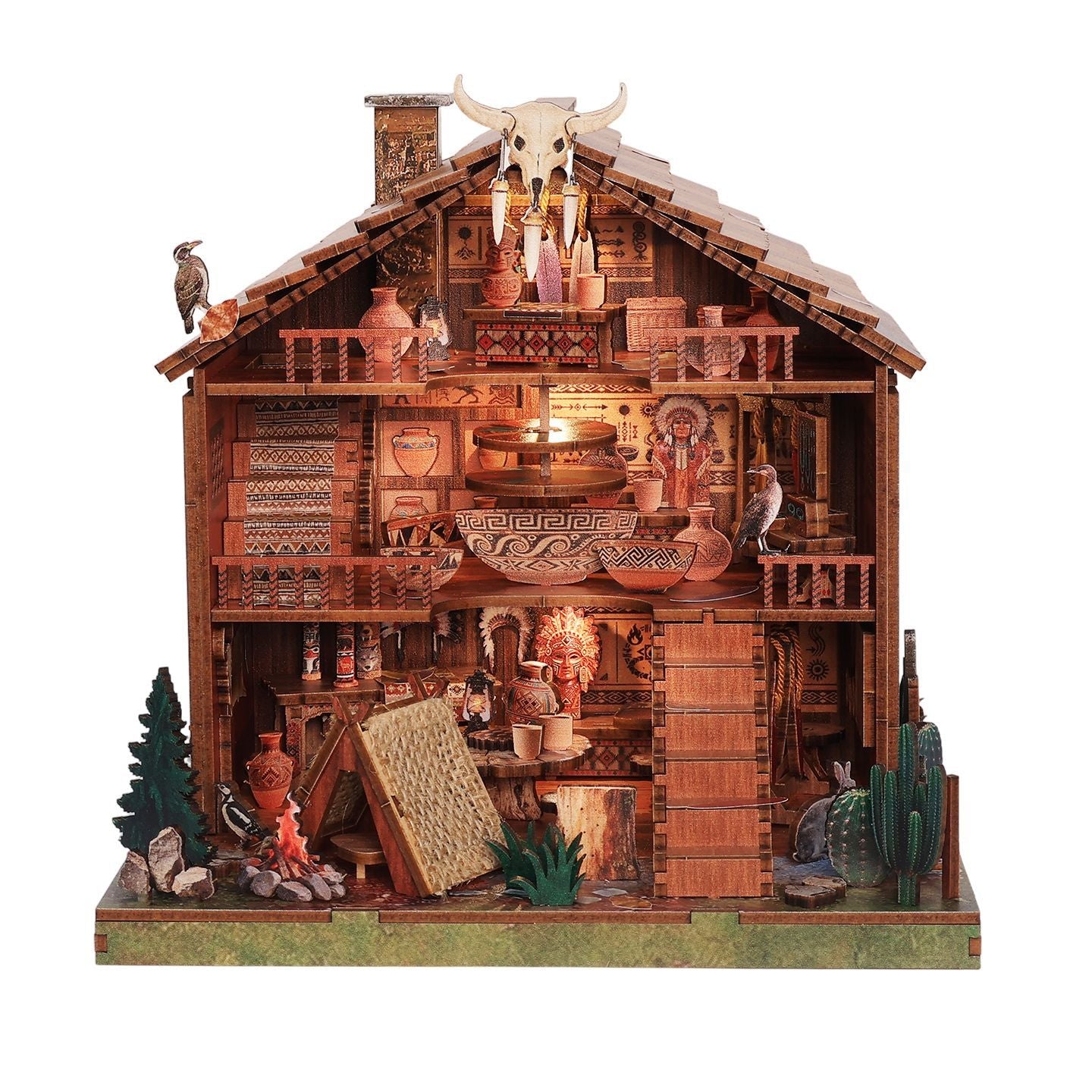 Plume Manor DIY Miniature House