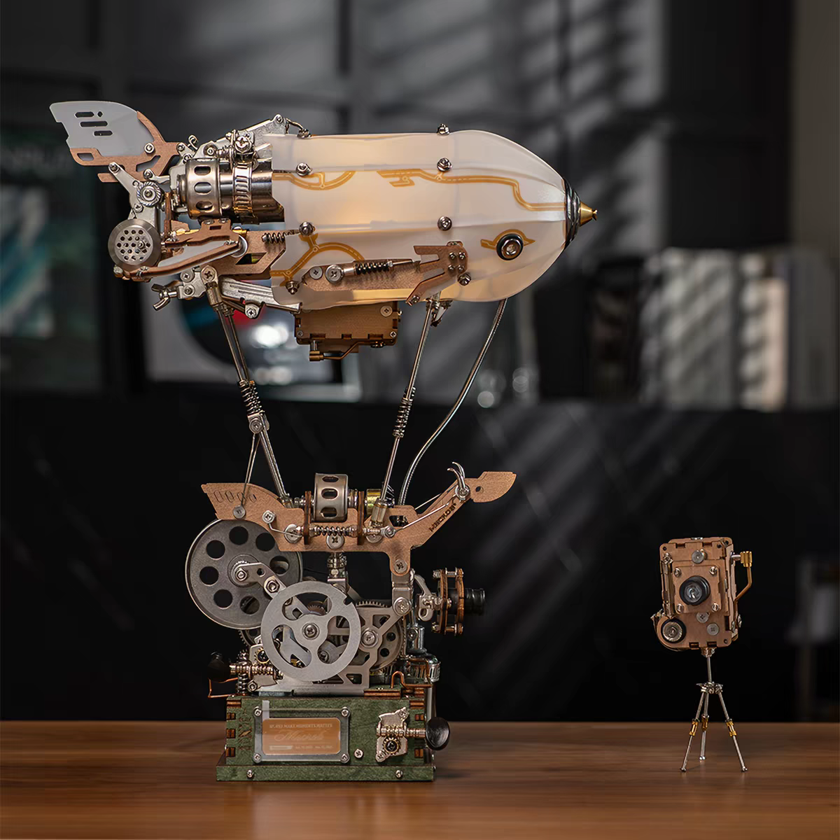 The Dream Machine 3D Metal Model