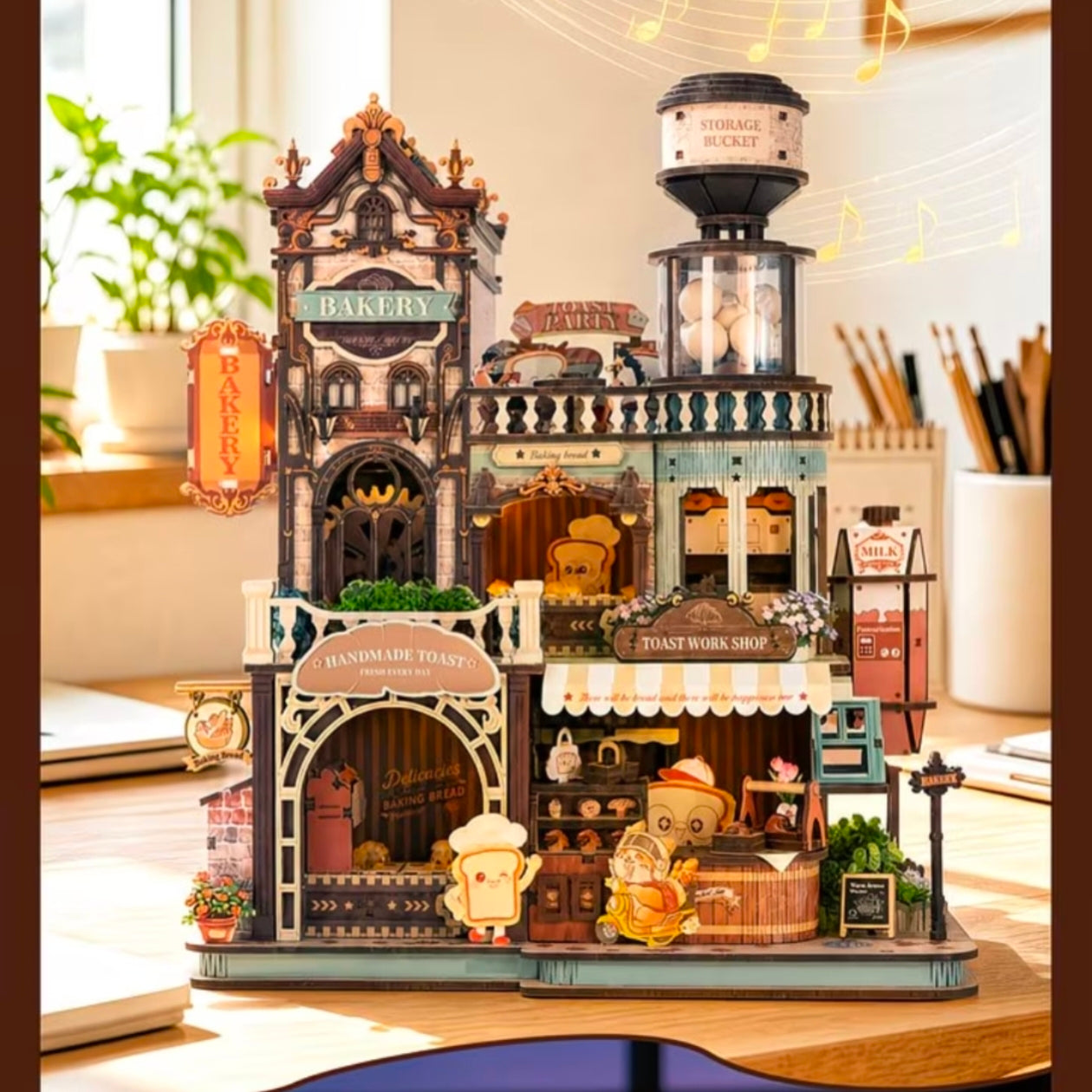 Bread Workshop 3D Wooden Kit