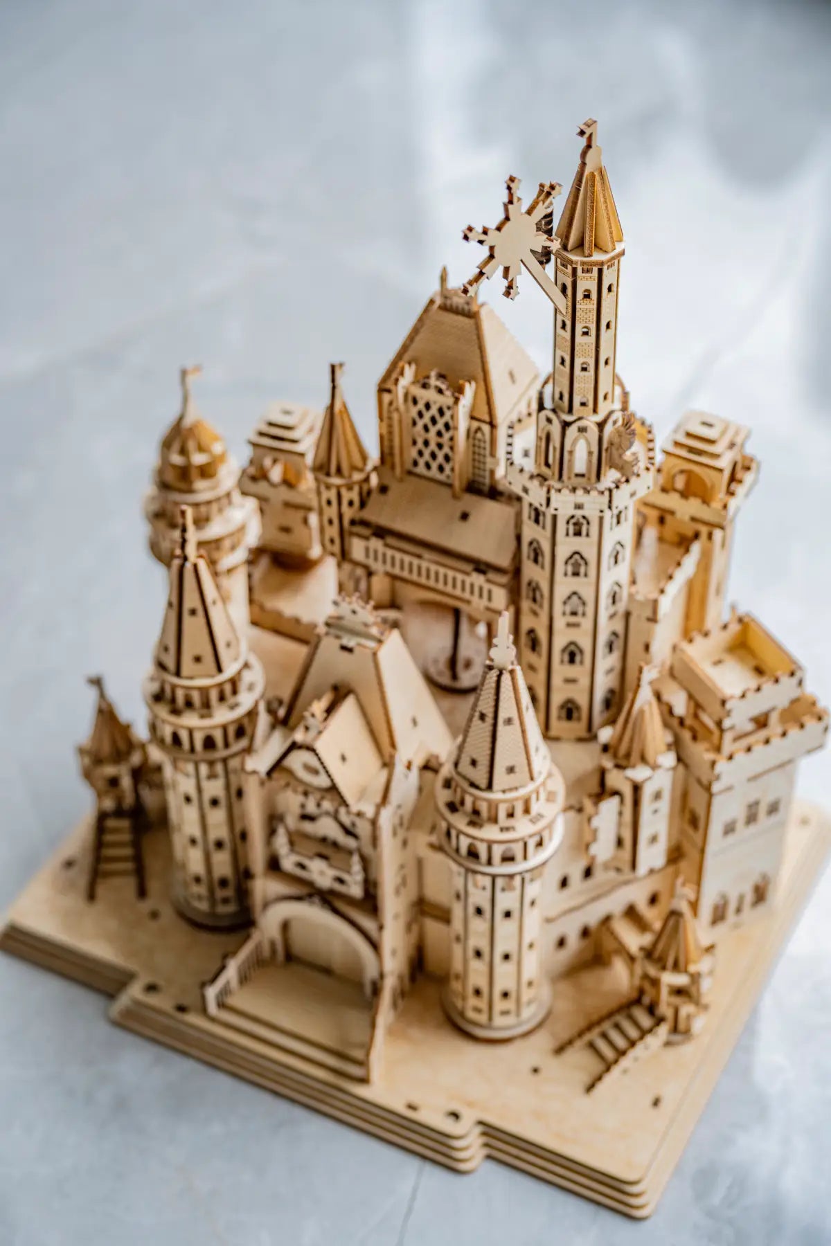 Origin Castle Music Box 3D Wooden Puzzle
