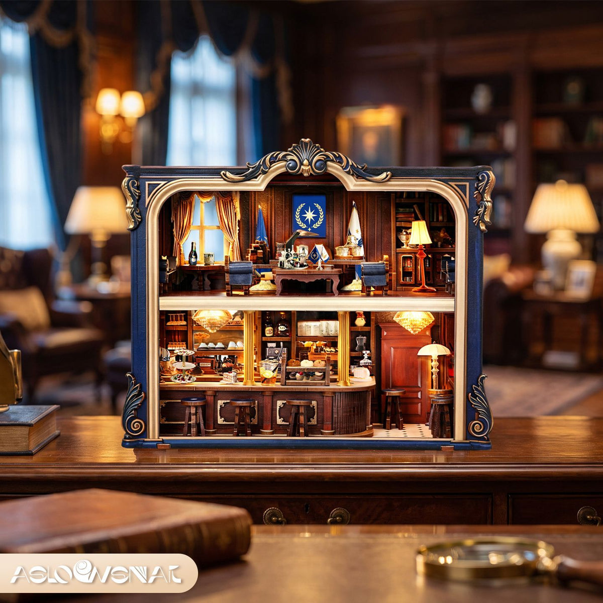 Executive Lounge DIY Miniature House