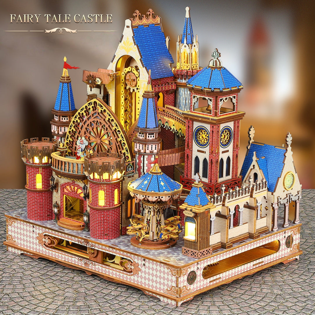 Annik Castle 3D Wooden Puzzle