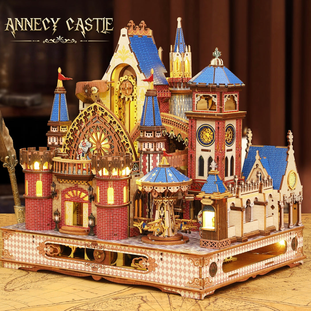 Annik Castle 3D Wooden Puzzle