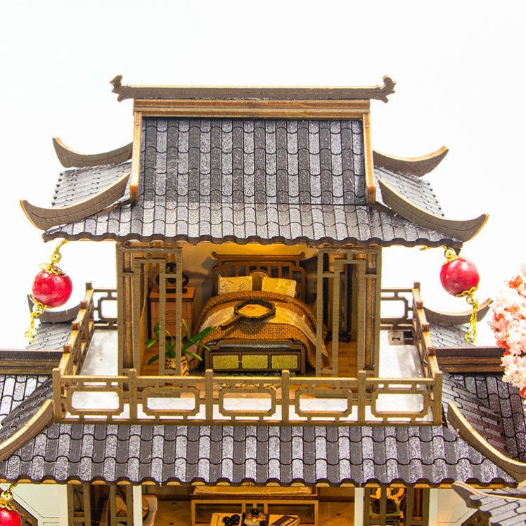 Penthouse Courtyard DIY Miniature House