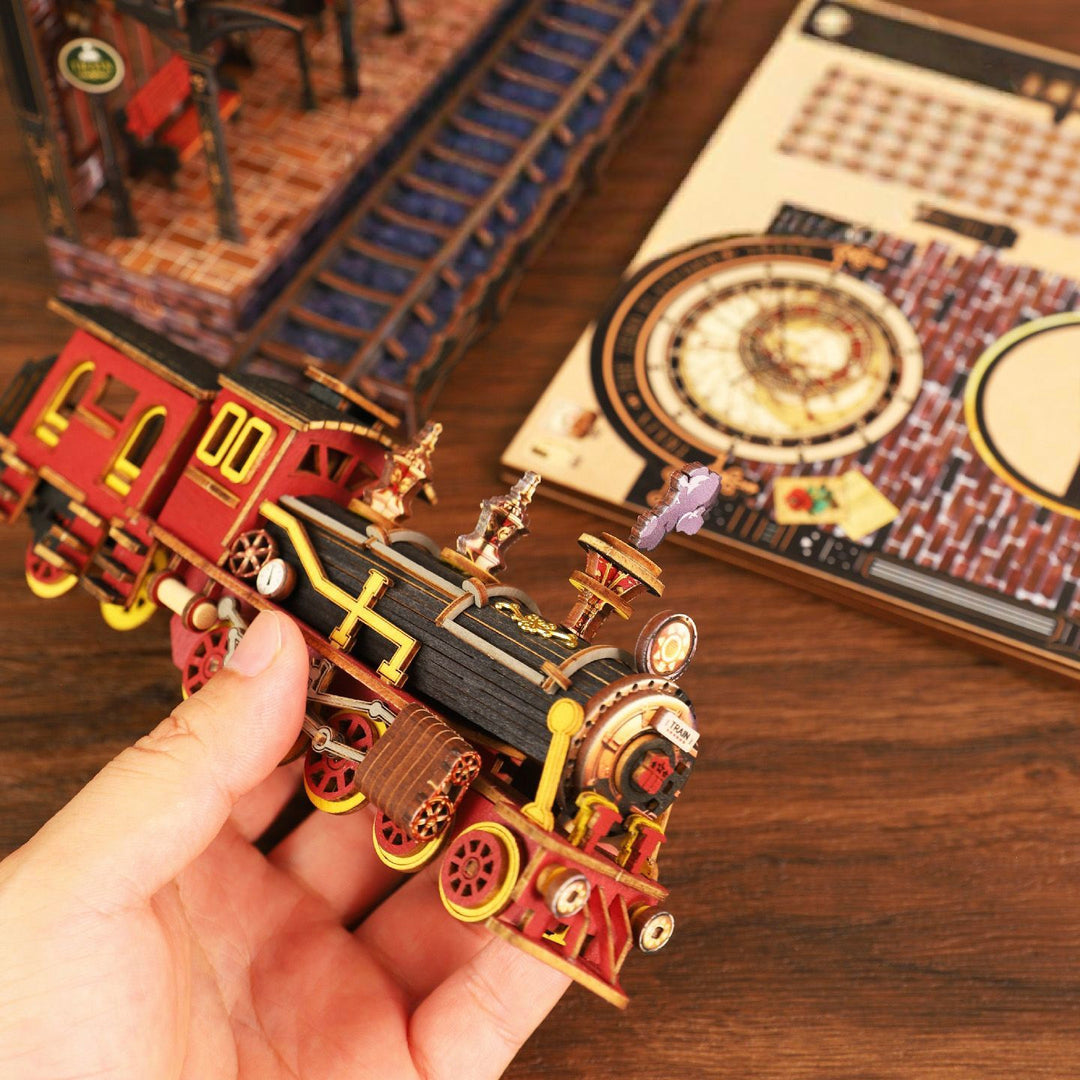 Midnight Platform 3D Wooden Puzzle