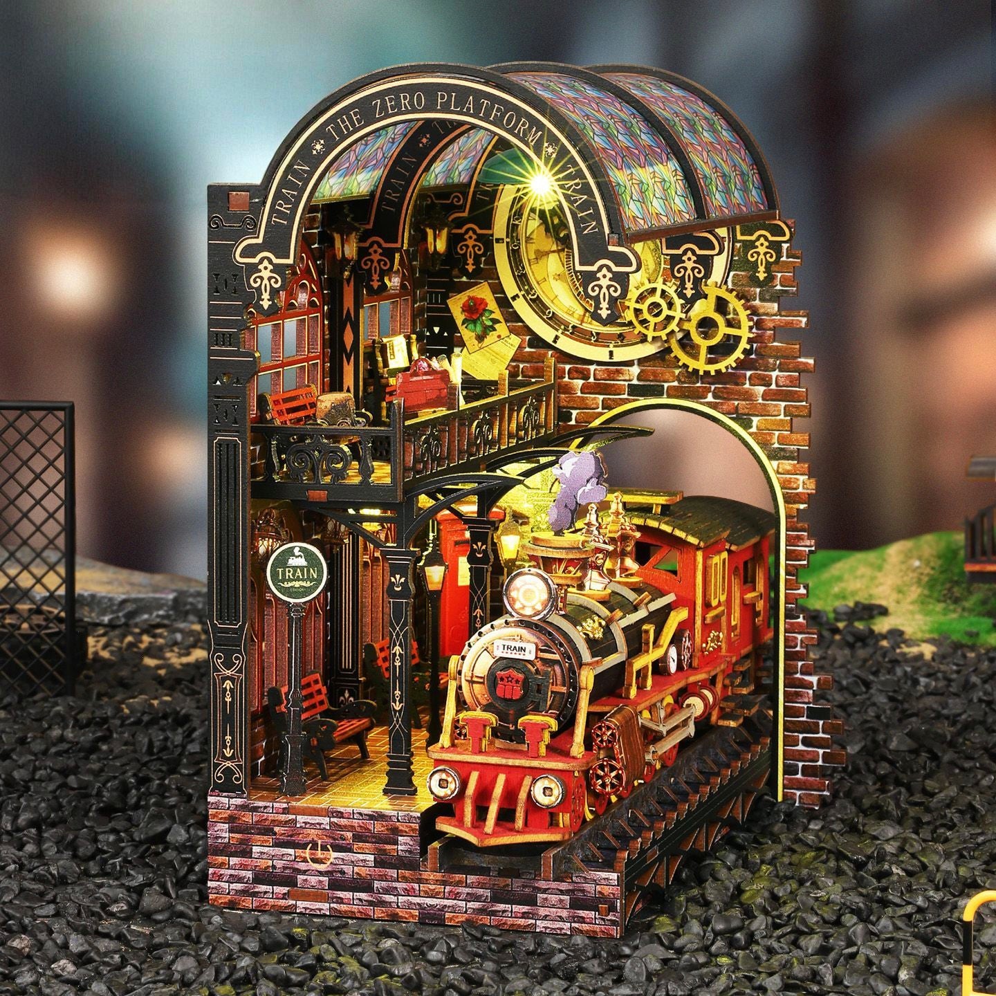 Midnight Platform 3D Wooden Puzzle