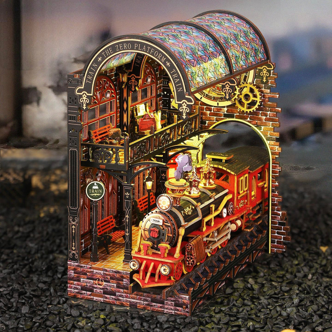 Midnight Platform 3D Wooden Puzzle