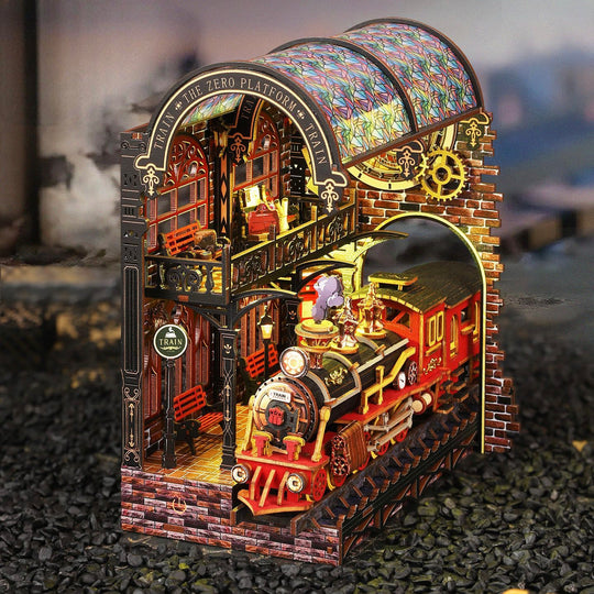 Midnight Platform 3D Wooden Puzzle