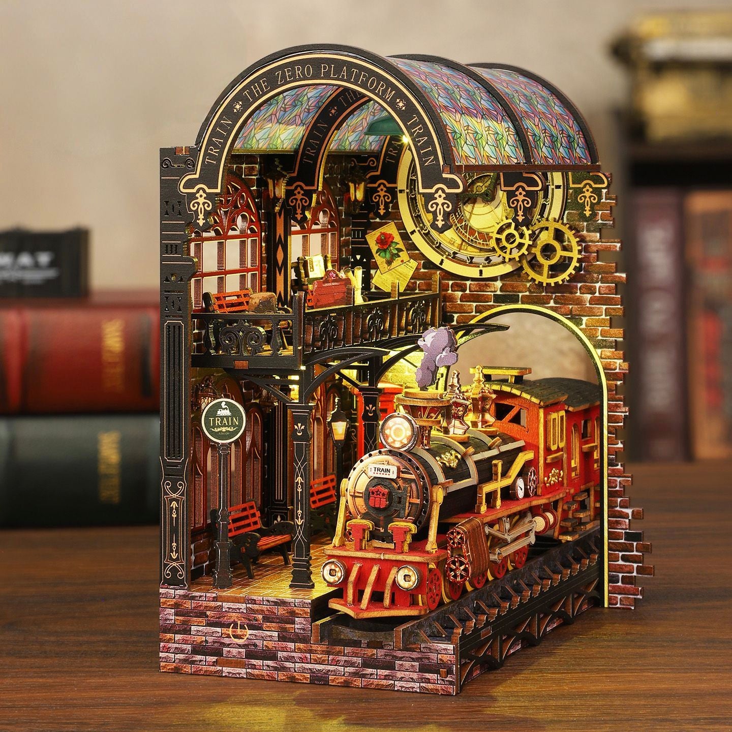 Midnight Platform 3D Wooden Puzzle
