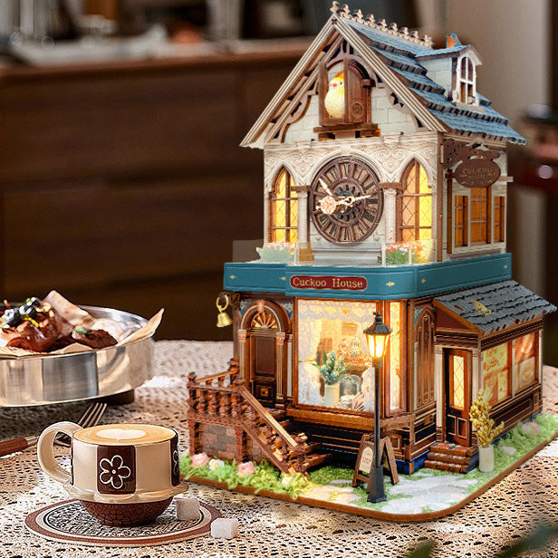 Cuckoo House 3D Wooden Puzzle