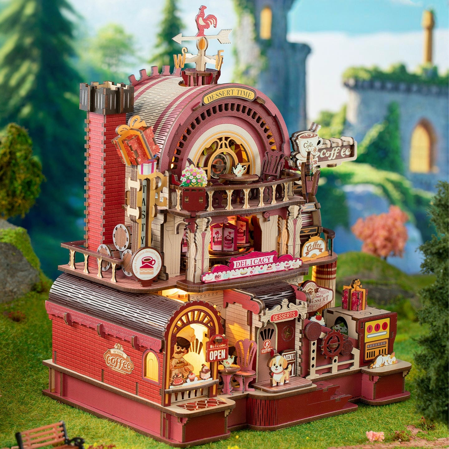 Dessert Workshop 3D Wooden Puzzle