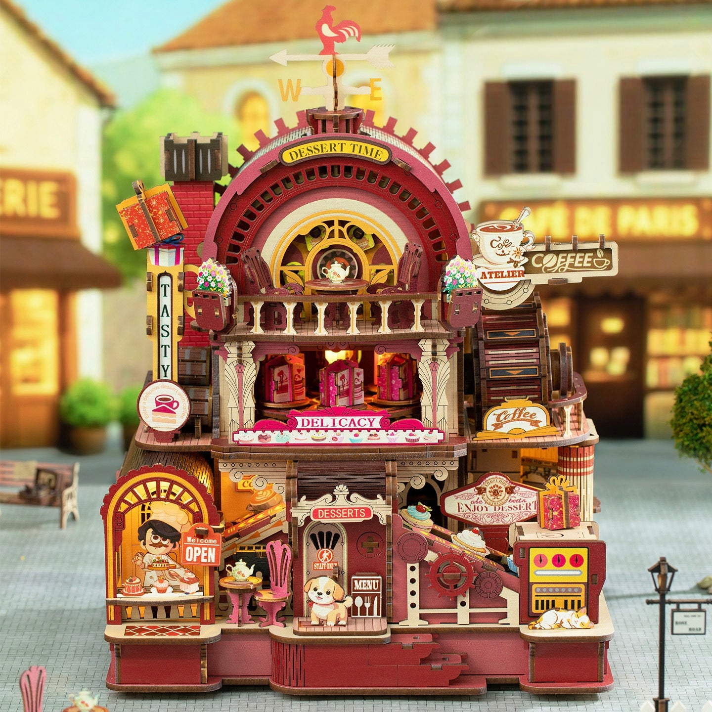 Dessert Workshop 3D Wooden Puzzle