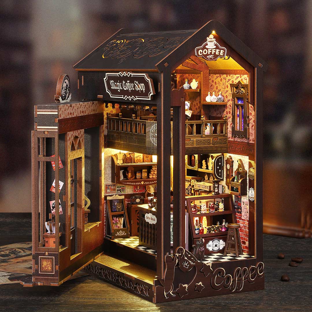 Magic Coffee Shop DIY Book Nook