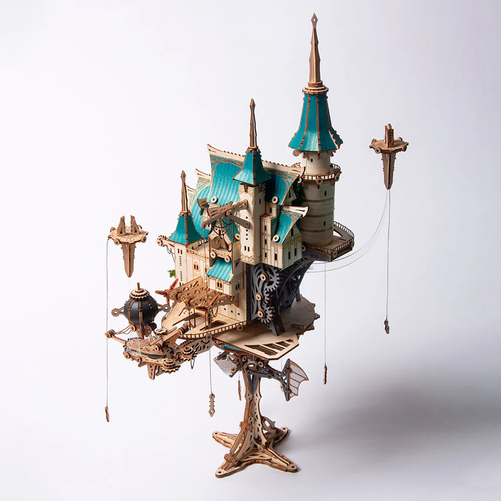 Fantasy Steam Castle 3D Wooden Puzzle