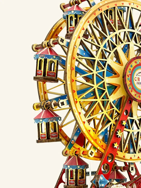 Century Ferris Wheel 3D Wooden Puzzle