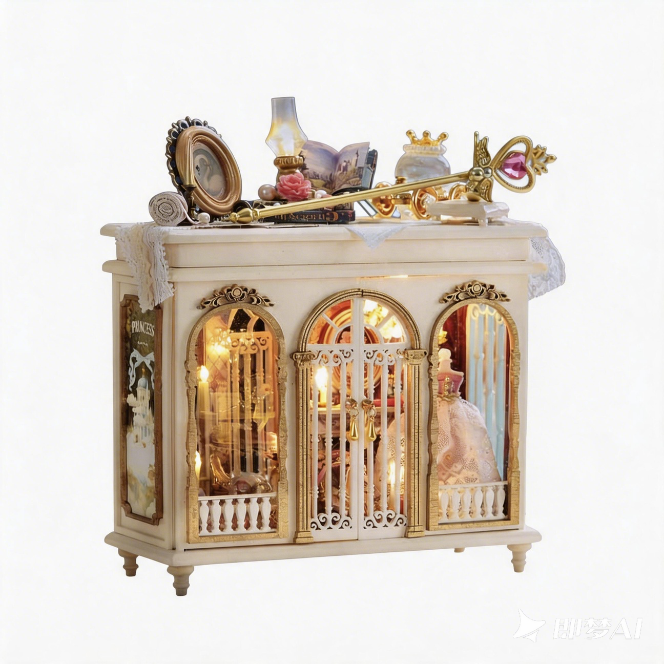 Moonlit Dreamy Mirror Miniature House