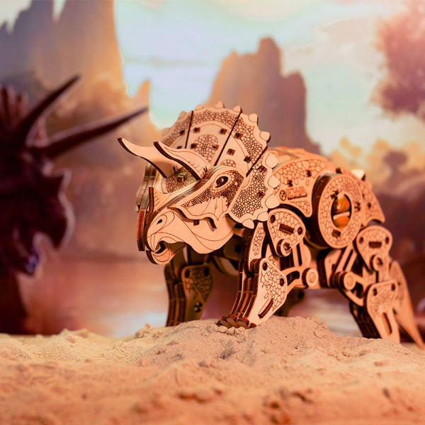 Triceratops 3D Wooden Puzzle