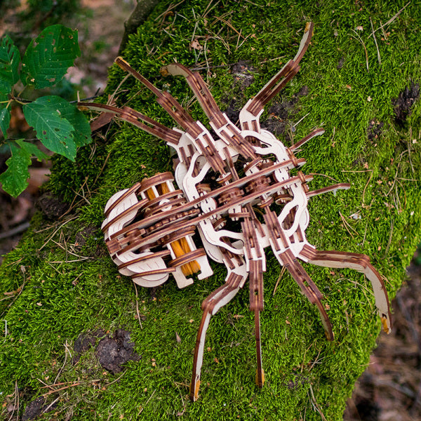 Mechanical Spider 3D Wooden Puzzle