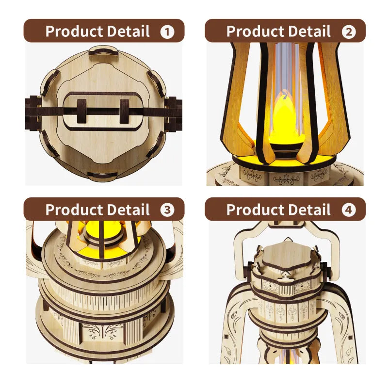Alisa Lantern 3D Wooden Puzzle