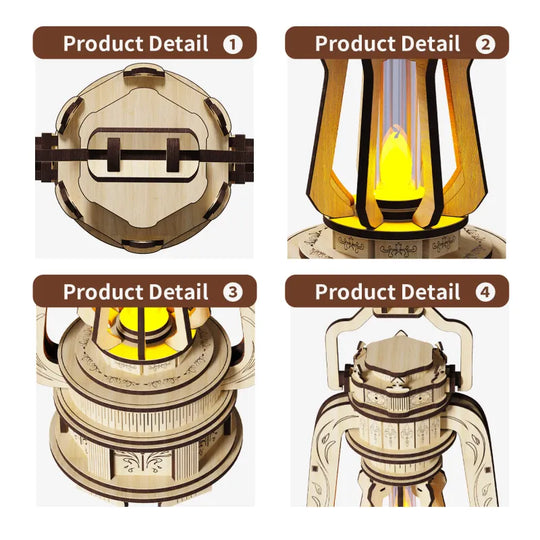 Alisa Lantern 3D Wooden Puzzle