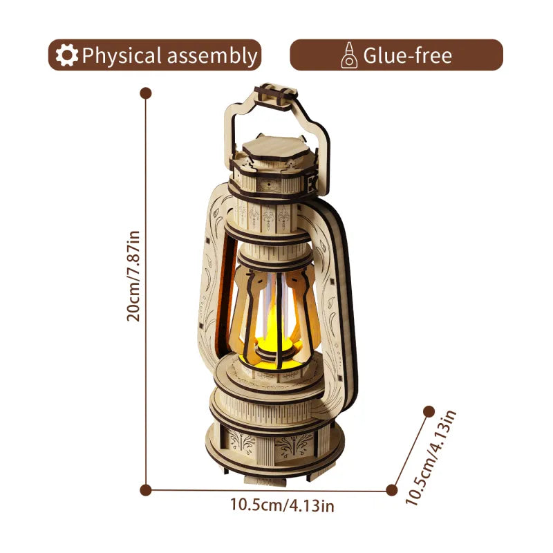 Alisa Lantern 3D Wooden Puzzle