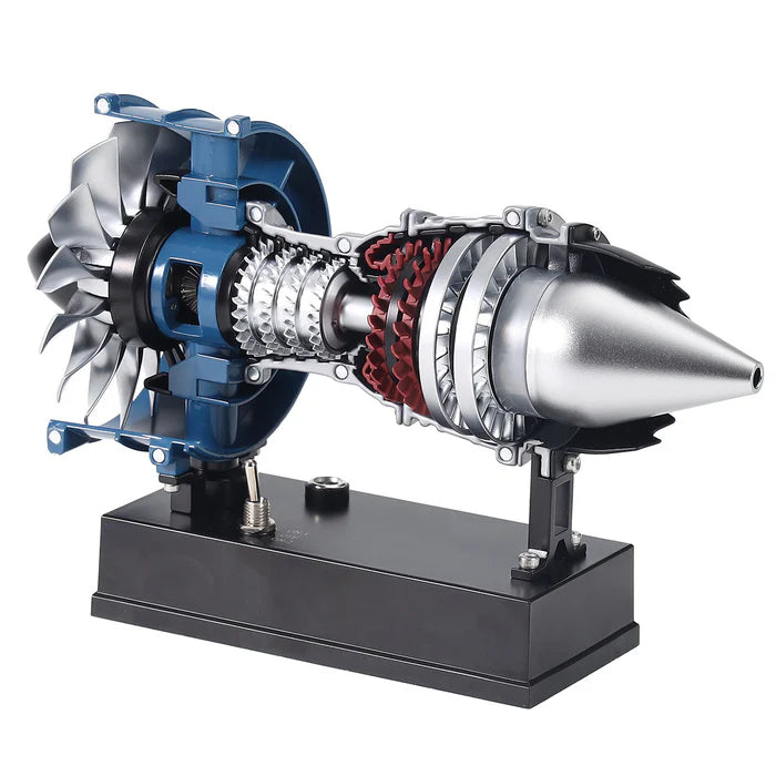 Mini Turbofan Engine Kit that Works - DIY Metal Electric Jet Engine
