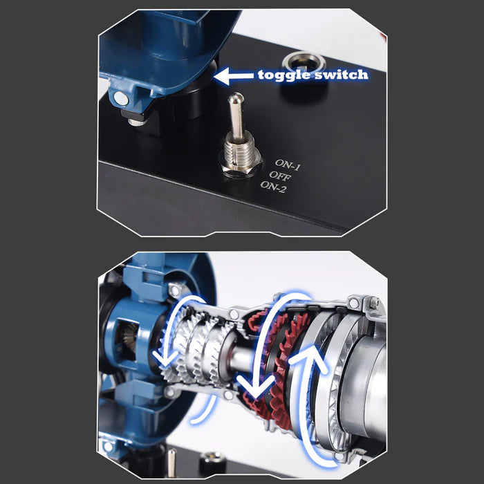 Mini Turbofan Engine Kit that Works - DIY Metal Electric Jet Engine