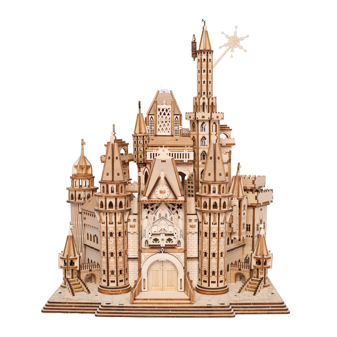 Origin Castle Music Box 3D Wooden Puzzle