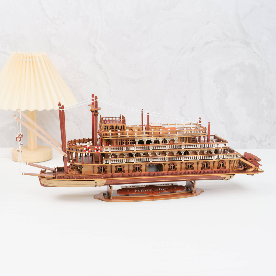 Surplusfun Ship 3D Wooden Puzzle