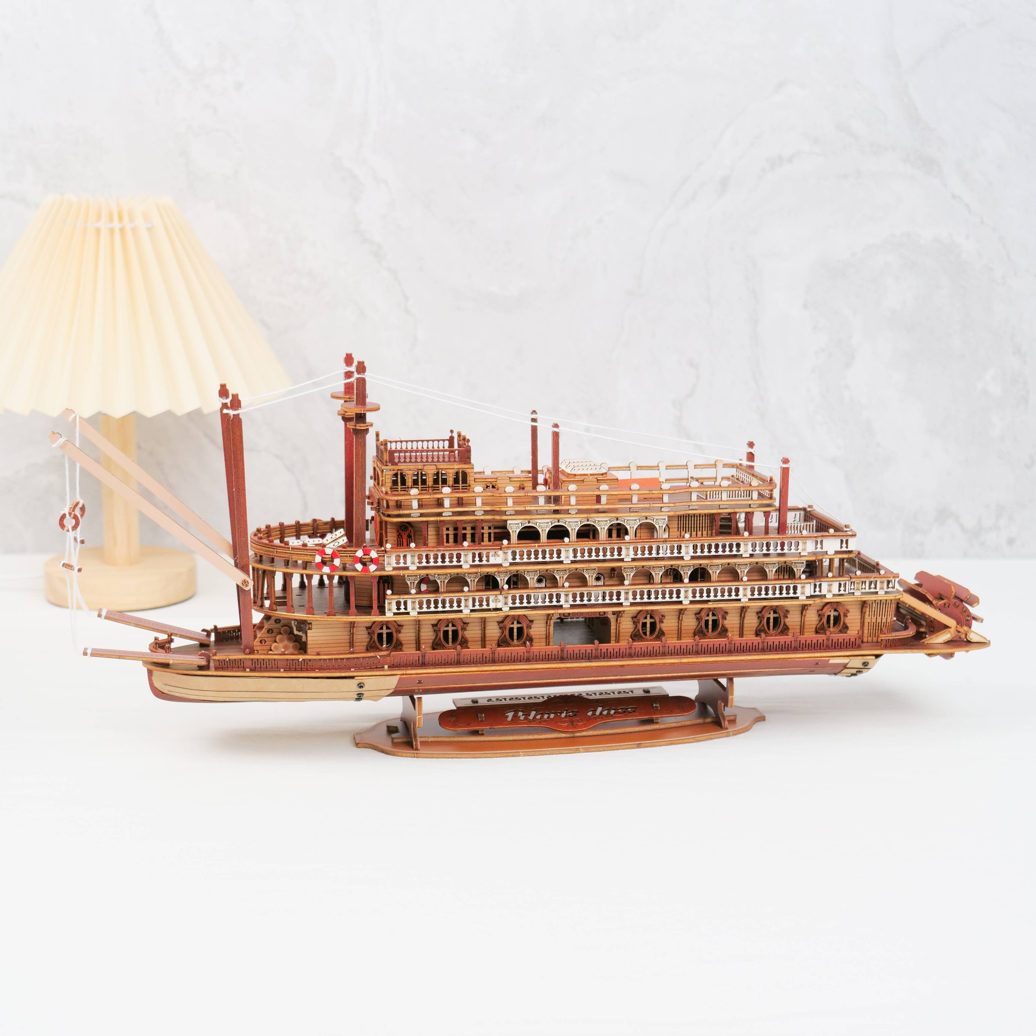 Surplusfun Ship 3D Wooden Puzzle