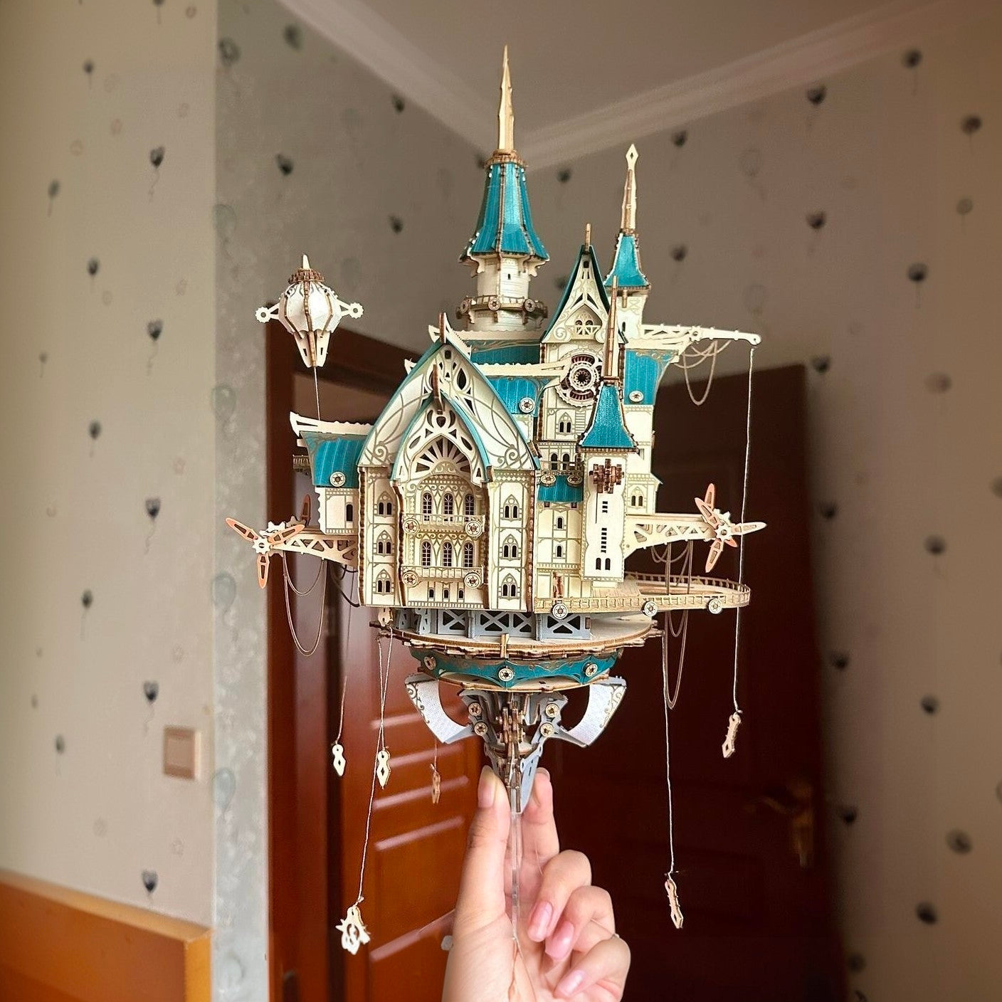 Fantasy Steam Castle 3DWooden Puzzle