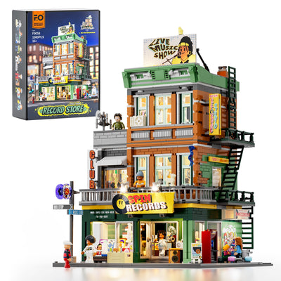 Record Store Building Bricks