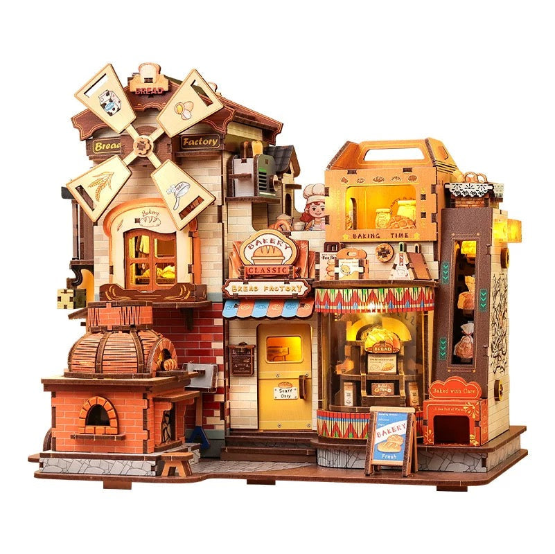 Bread Factory 3D Wooden Kit – surplusfun