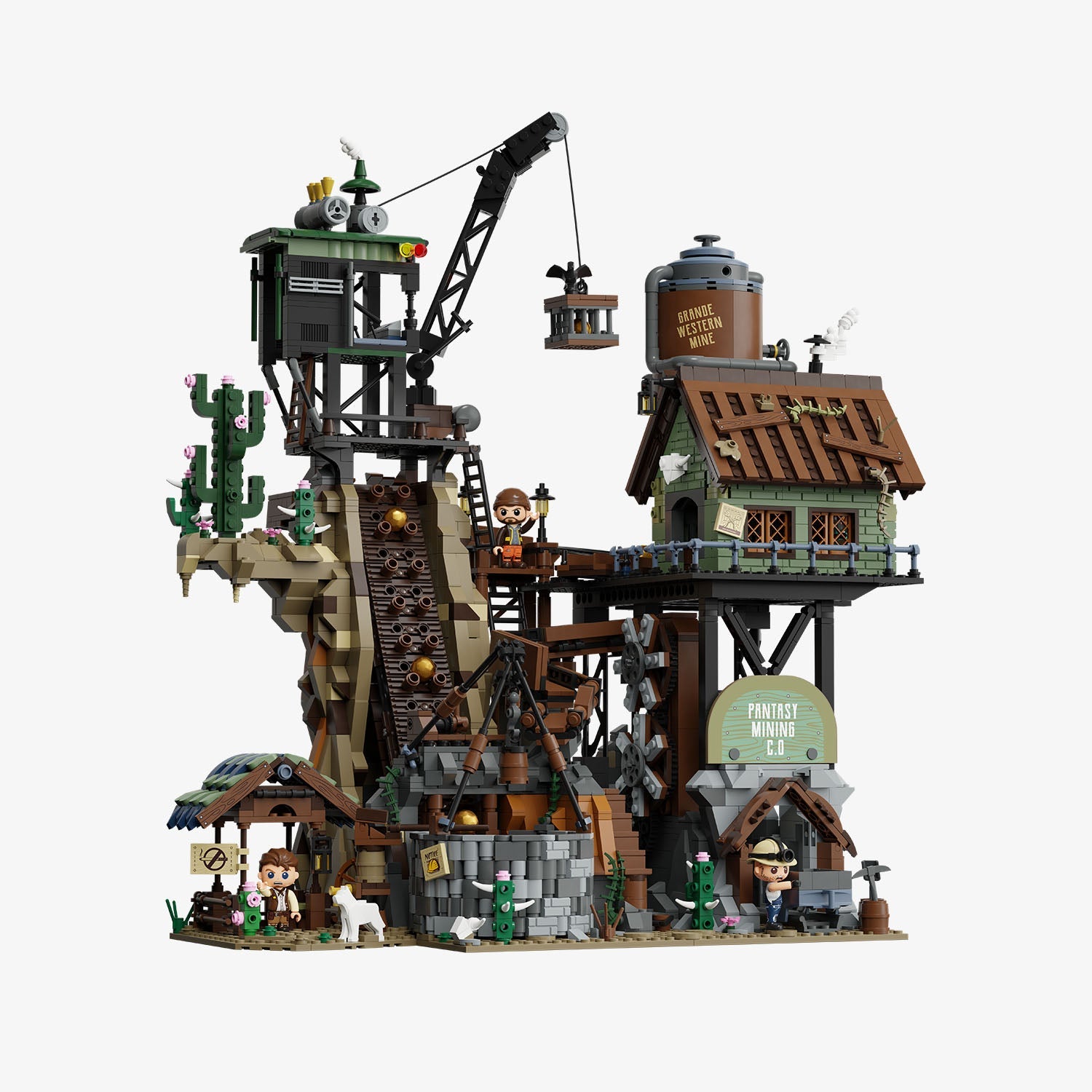 Western Mine Building Bricks