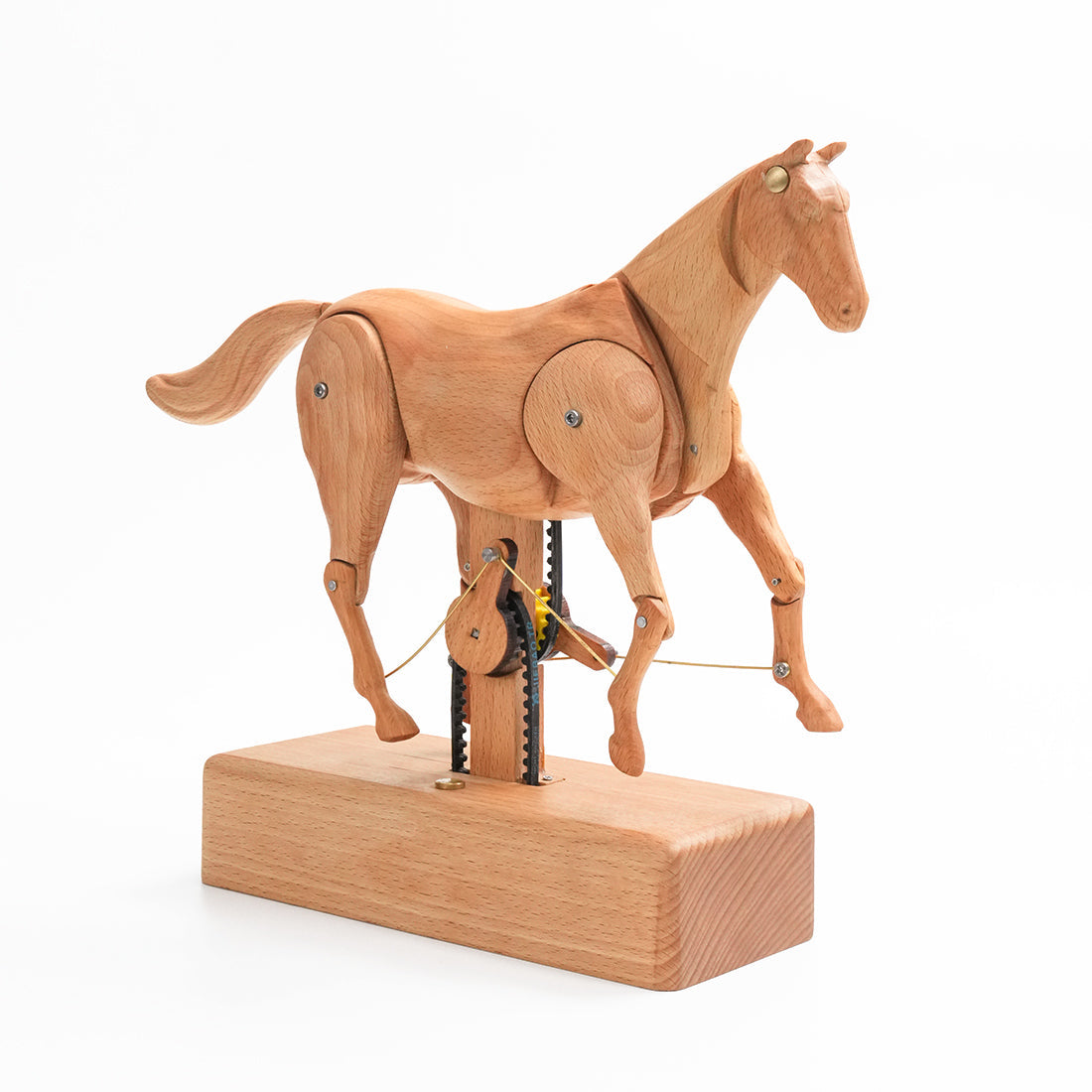 Mechanical Automaton Handcrafted Dynamic Horse Model