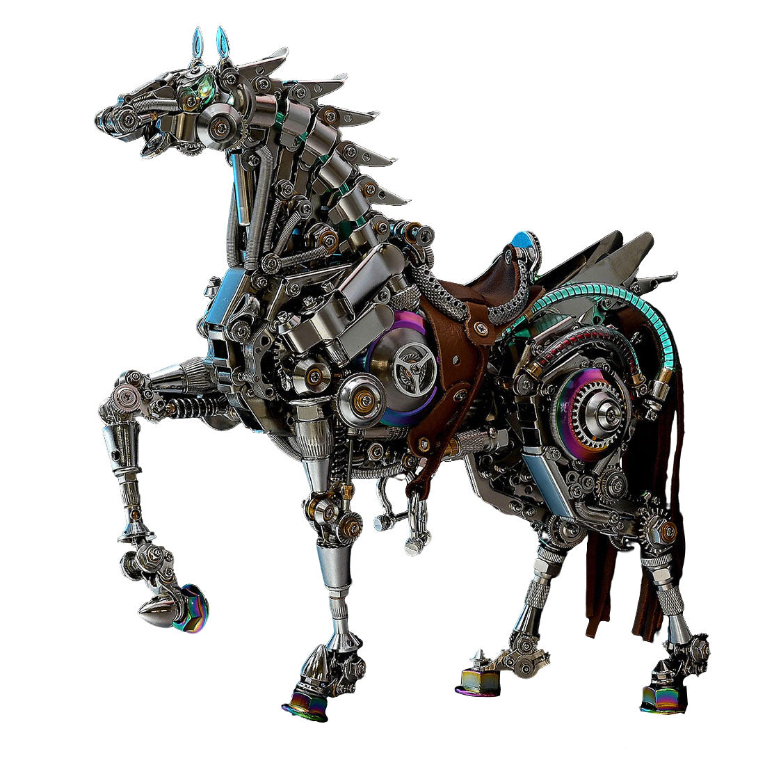 Mechanical Bionic Horse 3D Metal Model （1500+PCS）