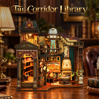 The Corridor Library DIY Miniature House