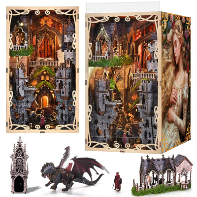 Sleeping Beauty DIY Book Nook