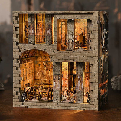 Egyptian Pharaoh's Tomb DIY Book Nook