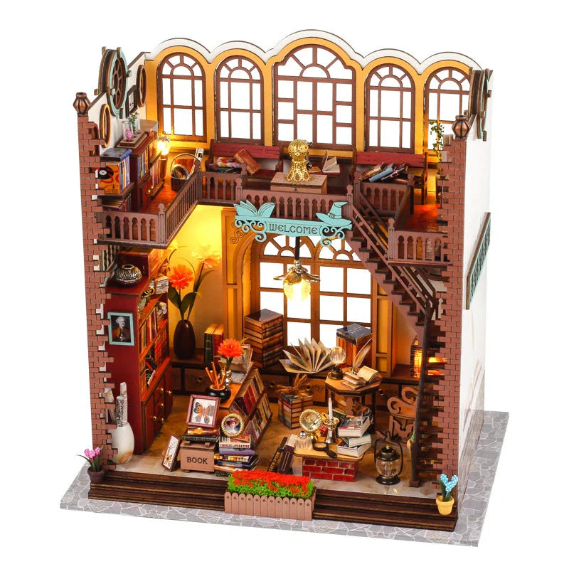 Magic Bookstore DIY Miniature House