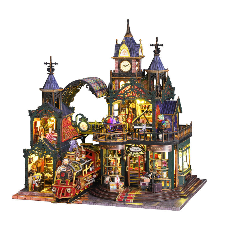 Truck City Miniature House