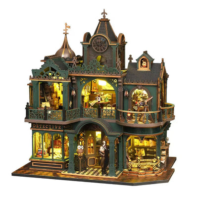 Green Detective Agency DIY Miniature House