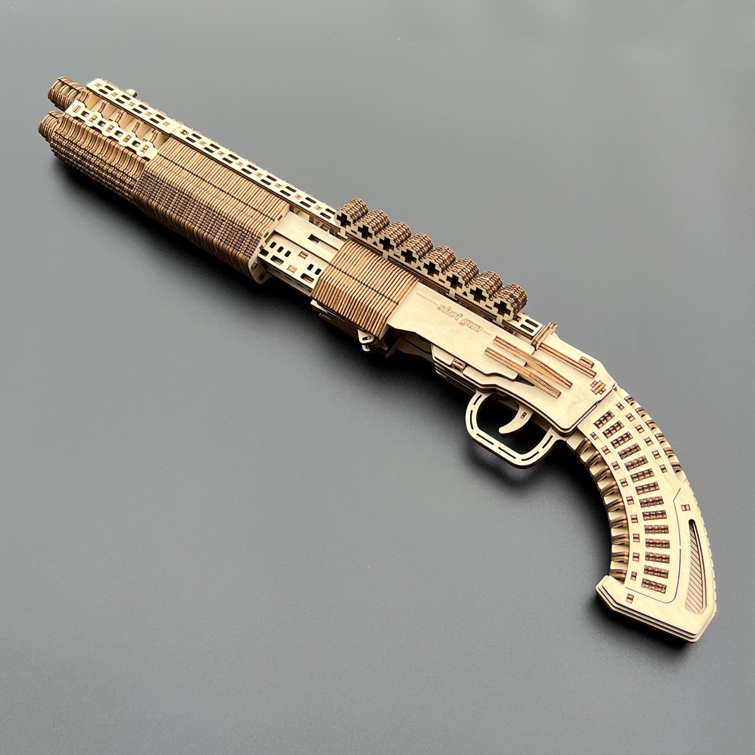 SG-12 Shotgun 3D Wooden Puzzle
