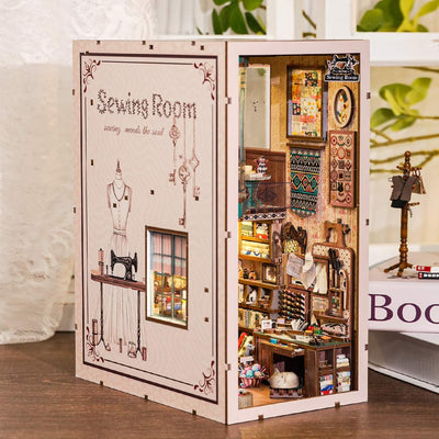 Sewing Room DIY Wooden Book Nook